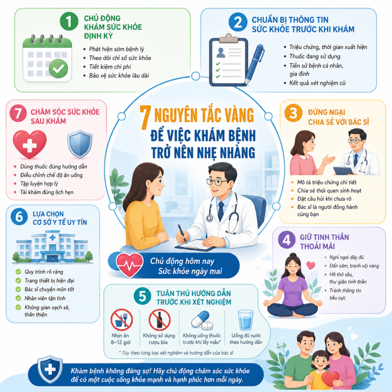 Những “nguyễn tắc vàng” giúp tiết kiệm thời gian khám tại Medilabo